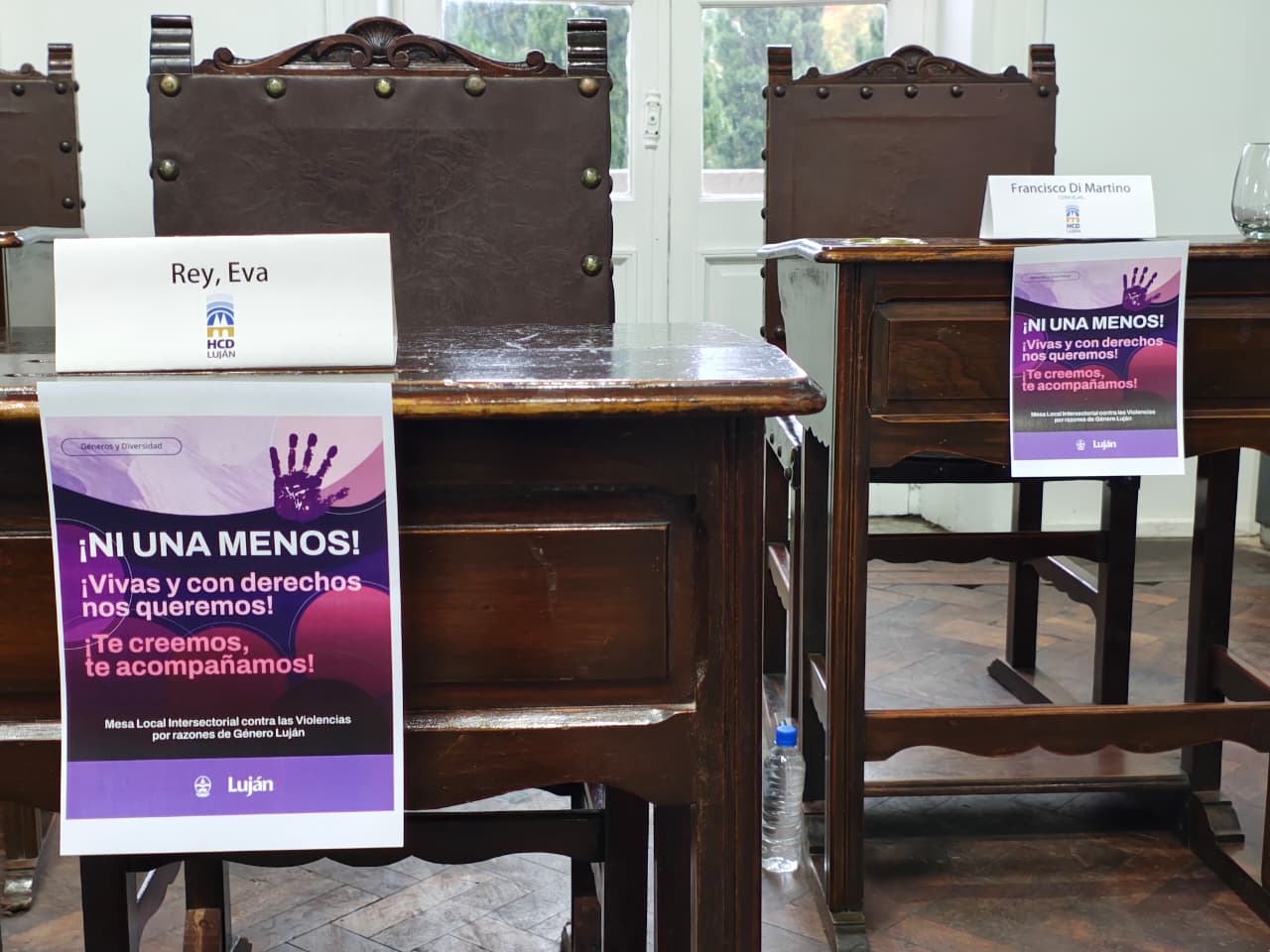 Imagen de El HCD conmemoró el “Ni Una Menos”