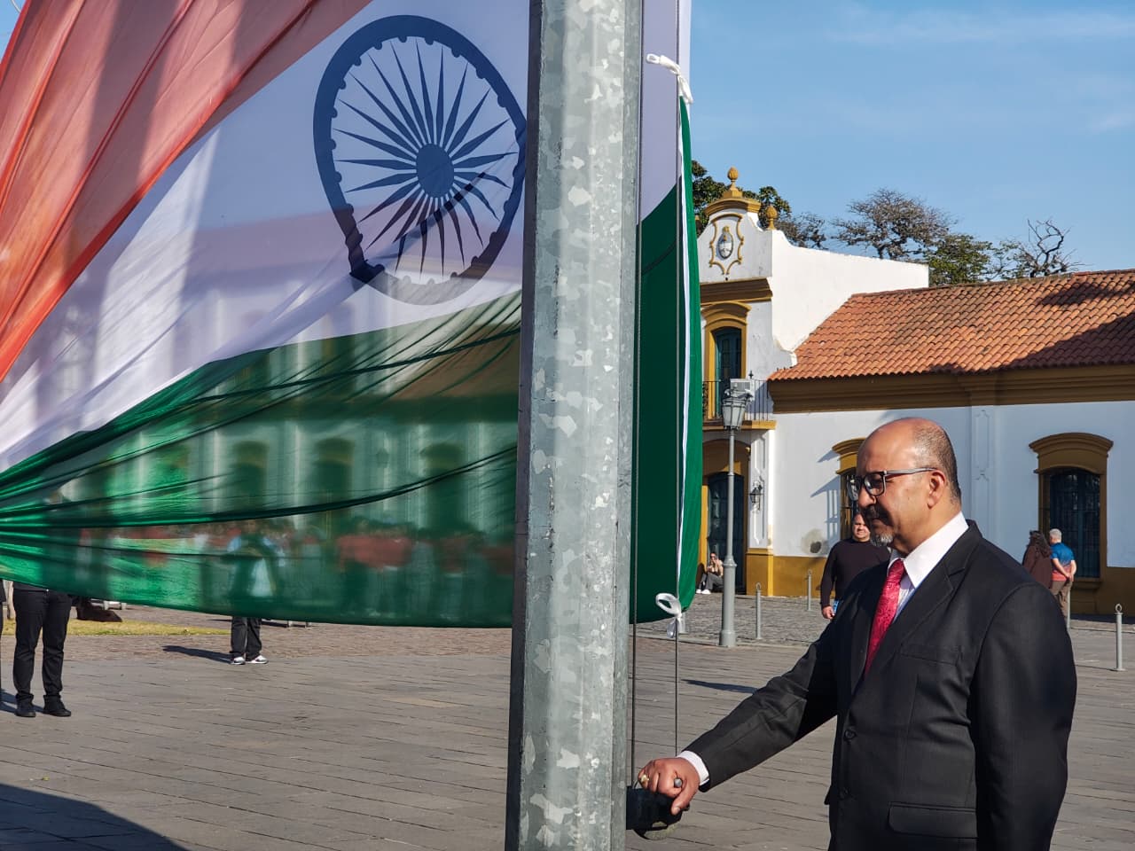 Imagen de El Honorable Concejo Deliberante acompañó la recepción del Embajador de la India, Ajaneesh Kumar